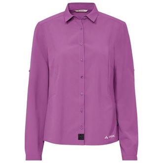 Vaude Rosemoor L/S Shirt IV Bluse f&uuml;r Damen | lila