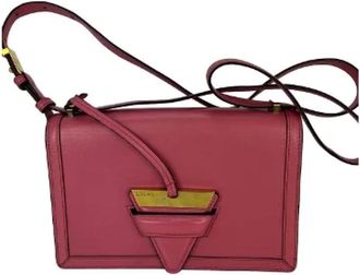 Loewe Tweedehands leren handtassen - Dames - Vintage Schoudertas - Geel - ONE Size - Leer - Vintage