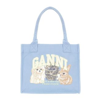 Ganni: Blue Handbags / Purses now up to −35% | Stylight