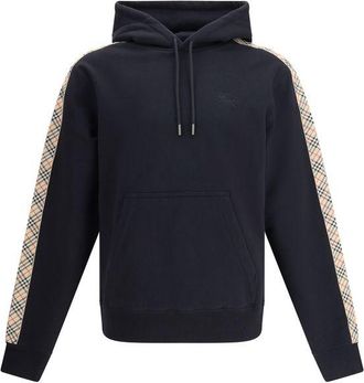 Burberry Check trim Mens Hoodie