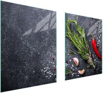 OEM Placa Protectora De Vidrio Para Estufa 85x52 Pizarra