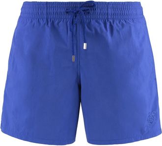 Vilebrequin Zwembroek met mesh voering en zakken - Heren - Strandmode - Blauw - 2XL - Badmode