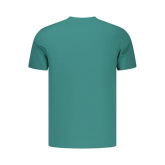 Calvin Klein Logo-Appliqu&eacute; Cotton T-Shirt - Green