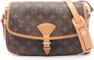 Louis Vuitton Pre-owned Cross Body Bags, female, Brown, Size: ONE SIZE Pre-owned Vintage Canvas Cross Body Bag