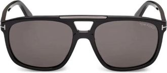 Tom Ford Brianna Zonnebrillen - unisex - Zonnebrillen - Zwart - 58 MM - Accessoires