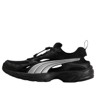 Puma Milenio Tech LT Sandals Black Silver 409317-02
