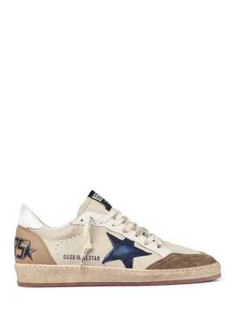 Golden Goose Ballstar Nappa Suede Star Low-Top Sneakers