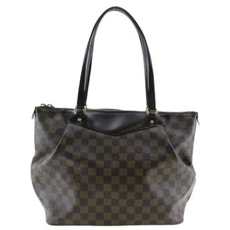 Louis Vuitton Pre-owned Tote Bags, female, Brown, Size: ONE SIZE Pre-owned Canvas shoulder-bags