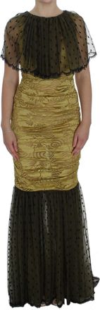 Dolce & Gabbana Dolce Gabbana Zeemeermin Gown Korte Mouwen