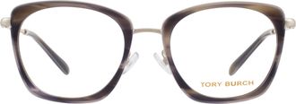 Tory Burch Demo Irregular Ladies Eyeglasses TY1092 2027 51