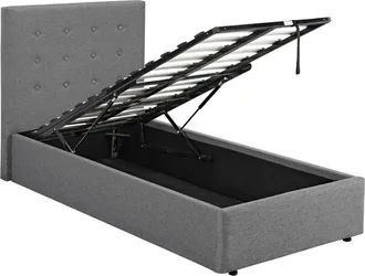 LPD Furniture Lpd Furniture - Lucca Plus 3.0 Single Bed Grey