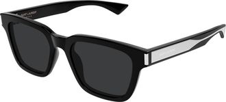 Saint Laurent SL 790/F Asian Fit 001 Mens Sunglasses Black Size 53