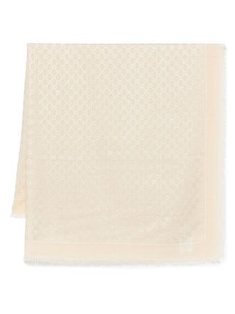 Gucci GG wollen sjaal - Beige