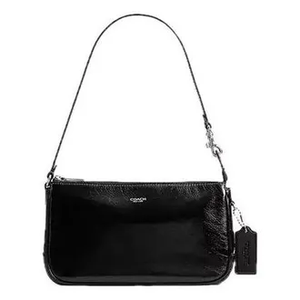 Coach Plaza Bag Silver Black CFT28-LHBLK