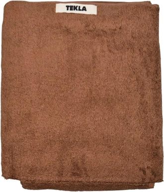 Tekla Home, unisex, Bruin, ONE Size, Katoen, Badlaken