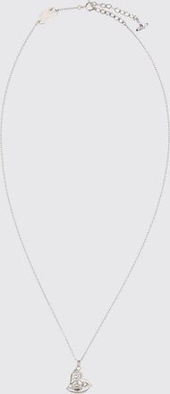 Vivienne Westwood 925 Sterling Silver Pendant Necklace with Crystals