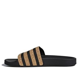 adidas (WMNS) adidas Adilette Black Cork CQ2237