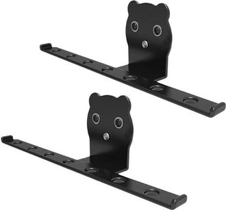 No Brand Soporte De Pared Para Secador De Pelo, Estante De Almacenamiento Tipo Mochila Resistente Con Revestimiento De Goma Para Organizador De Ba&ntilde;o De Sal&oacute;n, 
