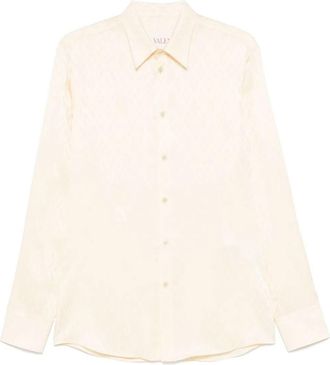 Valentino Garavani Toute La V Slim Long Sleeve Shirt