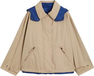 Aspesi Light Jassen - Dames - Zomerjassen - Beige - 2XS - Katoen - Jassen