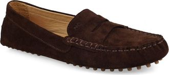 National Comfort Talulah Penny Loafer in Brown Suede at Nordstrom, Size 10