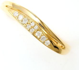 C&A Yellow Gold Yellow Gold (18K) Band Ring (Pre-Owned)