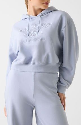 Guess Yayoi Hoodie in Light Blue at Nordstrom, Size X-Small