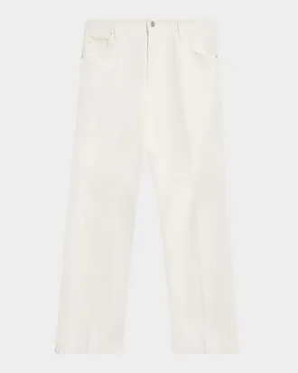 Ferragamo Men & apos;s Straight-Flare Denim Five-Pocket Pants