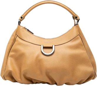 Gucci Pre-owned Shoulder Bags, female, Brown, Size: ONE SIZE Pre-owned Abbey D-Ring Shoulder Bag