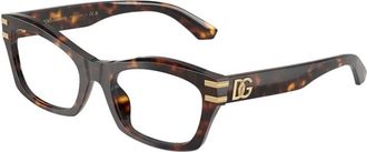 Dolce & Gabbana Butterfly Optical Frame - Dames - Brillen - Bruin - 54 MM - Accessoires