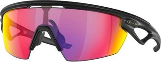 Oakley Sphaera Zonnebril - unisex - Fietsaccessoires - Zwart - 36 MM - Leer - Fitness