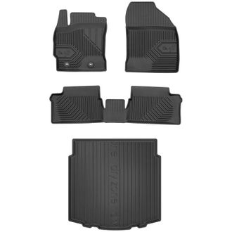 OEM Set 77 Alfombrillas De Goma Y Alfombrilla Toyota Auris 2 Hybrid Kombi 2012-2018 D