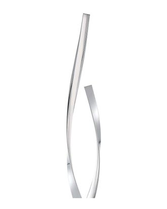 Finesse Decor Finesse Decor Chrome Vienna LED 55in Tall Floor Lamp