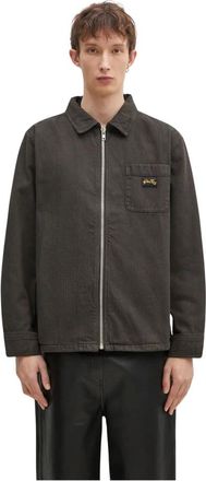 Stan Ray Camisa con Cremallera - Jackets - Hombre - Gris - M