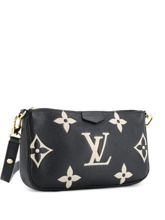 Louis Vuitton Multi Pochette Accessoires Bicolor Monogram Empreinte Giant crossbody bag - Nero