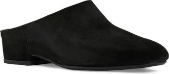 Aquatalia Umama Weatherproof Mule in Black Suede at Nordstrom, Size 10.5