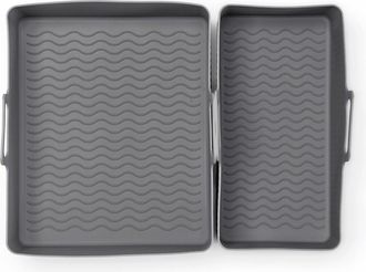 OEM Tapete De Silicona Para Freidora De Aire, Juego De 2 - Gris