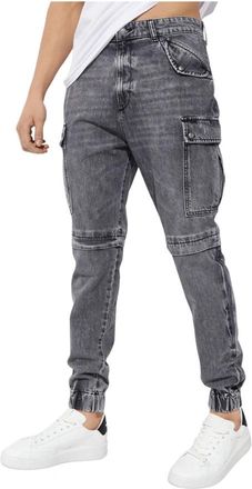 SER.O.YA John Jeans Slim Fit - Heren - Slim Fit Jeans - Grijs - W31 - Katoen - Jeans