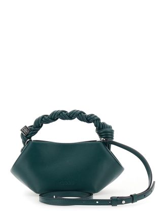 Ganni Top Handle Bag - Green