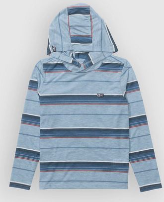 Salty Crew Seaway Uv Hoodie Kids Licra manga larga azul