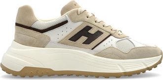 Hogan Hi-Fi Sneakers - Dames - Sneakers - Beige - 40 EU - Leer - Schoenen