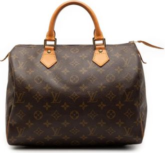 Louis Vuitton Borsa Speedy 30 Boston con monogramma 1995 - Marrone