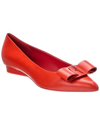 Ferragamo Viva New Leather Flat