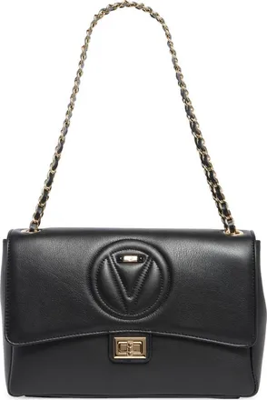 Mario Valentino Posh Signature Shoulder Bag in Black at Nordstrom Rack