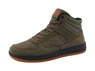 Kappa Sneakerboots KAPPA Konstantino, Damen, Gr. 42, gr&uuml;n (khaki), Synthetik, Schuhe Sneakerboots, Winterschuhe, Schn&uuml;rboots, Sneaker, gef&uuml;ttert