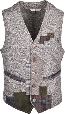 Bob Kostuums, Heren, Bruin, M, Katoen, Gilet