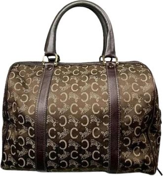 Celine Pre-owned Leren Handtas - Dames - Vintage Handtas - Bruin - ONE Size - Leer - Vintage