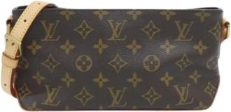 Louis Vuitton Pre-owned Shoulder Bags, female, Brown, Size: ONE SIZE Pre-owned Trotteur Shoulder Bag