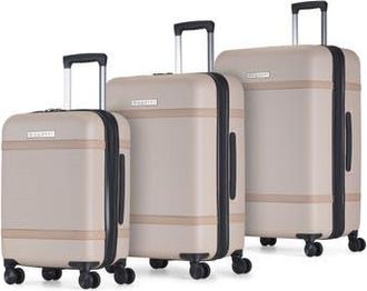 Bugatti Wellington 3 Piece Hardside Luggage Set with TSA Lock in Cookie at Nordstrom, Size Medium