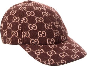 Gucci Gg Wool Baseball Cap